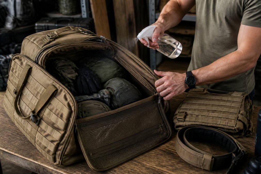 Neutralize Odors in Tactical Gear Bags: 7 Steps